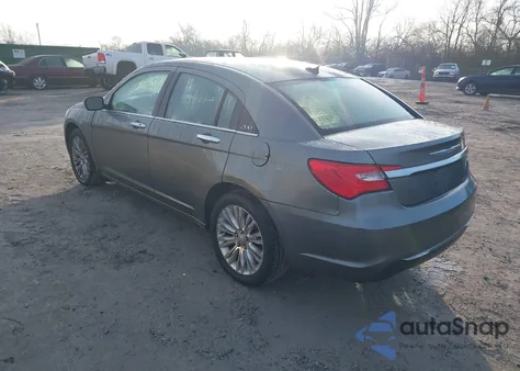 2012 Chrysler 200 Limited z USA, uszkodzony, nr VIN 1C3CCBCB7CN140829